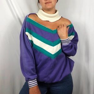 Cut Out Athleisure Sweatshirt *Altered